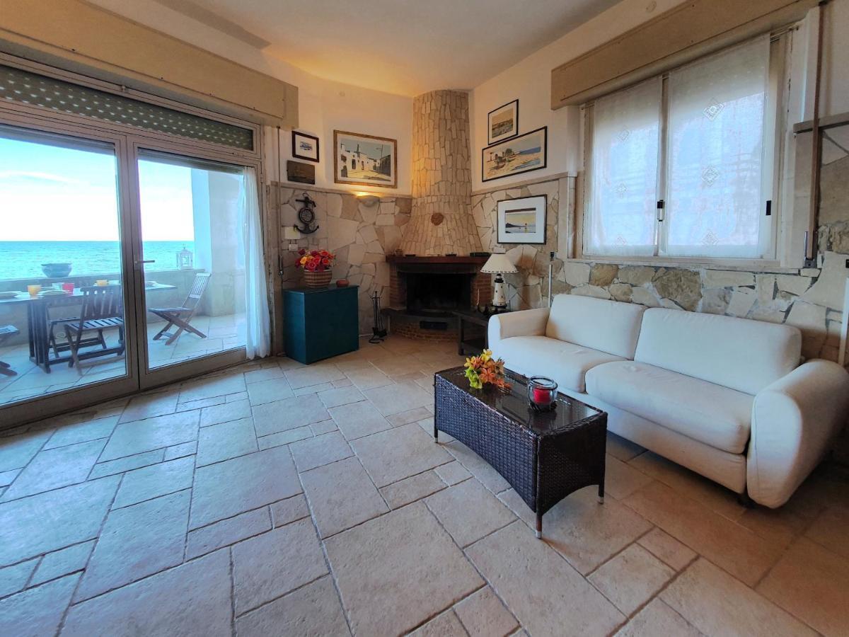 マルツァメミ Rosa Dei Venti Beach Houseヴィラ エクステリア 写真